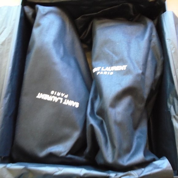 Saint Laurent Women Patent Leather Shoes Size 37.5 - Picture 2 of 10